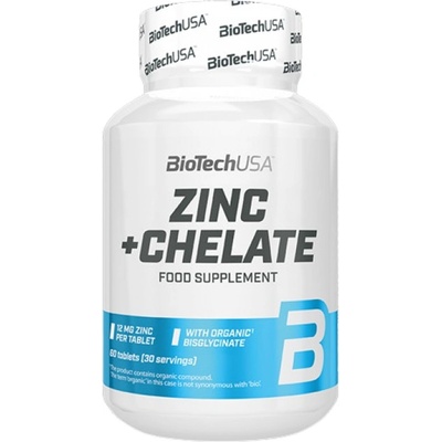 BioTechUSA Zinc + Chelate [60 Таблетки]