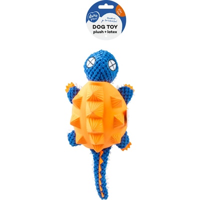Duvo + pásovec oranžovo modrý 34 cm
