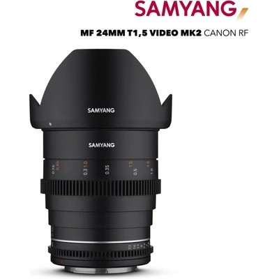 Samyang 24mm T1.5 VDSLR MK2 Canon RF