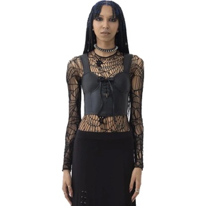 KILLSTAR дамски потник (корсет) KILLSTAR - Moonless - KSRA011525