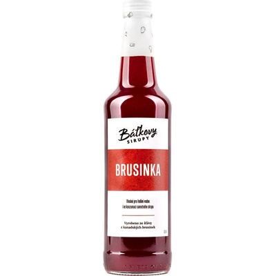 Baťkovy sirupy brusnica 0,5 l