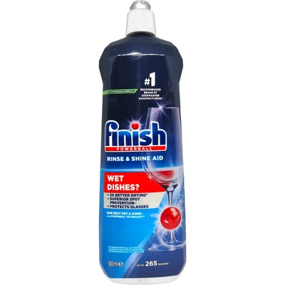 Finish изплакваща течност за съдомиялна машина, 800мл, Класик