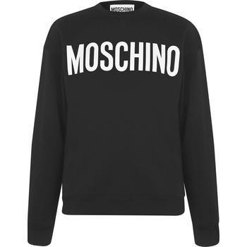 Moschino Блуза MOSCHINO Logo Sweatshirt - Black A1555