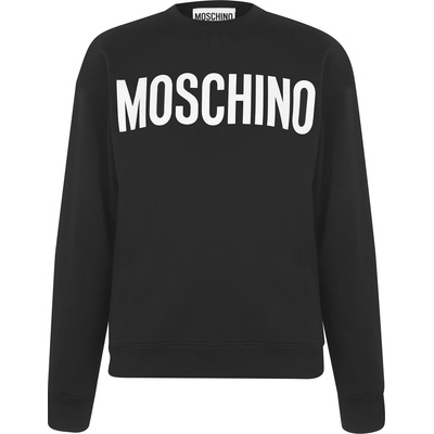 Moschino Блуза MOSCHINO Logo Sweatshirt - Black A1555