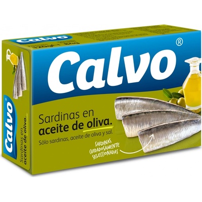 Calvo Sardinky v olivovém oleji 120 g