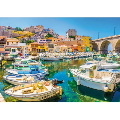 Nathan Kolekcia Francúzske regióny Vallon Des Auffes Marseille 1500 dielov