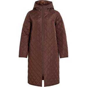 VILA Палто Vila Tate coat - Brown (Coffee Bean)