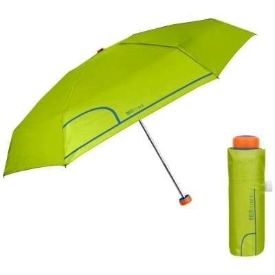 Дамски мини сгъваем неавтоматичен чадър Perletti Time 26414, Зелен