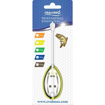 Cralusso Krmítko Crystal + Plniaca Forma Big Rocket Method - 30 g