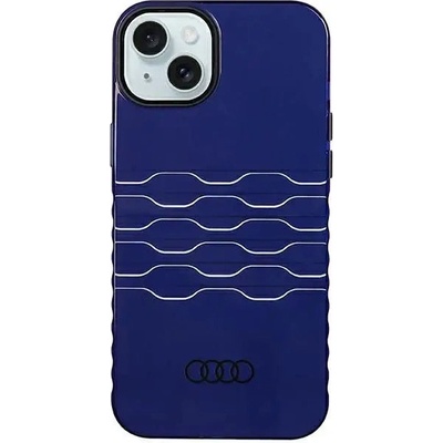 Audi Кейс Audi IML MagSafe за iPhone 15 Plus / 14 Plus, син (AUDI000060-0)