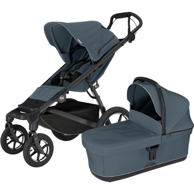 THULE Urban Glide 4-wheel + Bassinet 2024 Black Dark Slate
