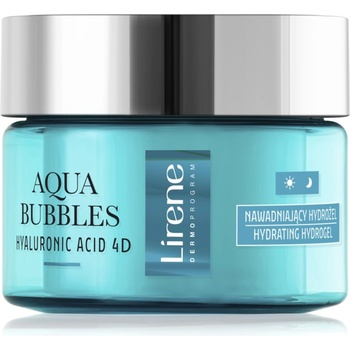 Lirene Aqua Bubbles хидратиращ гел за дехидратирана суха кожа 50ml