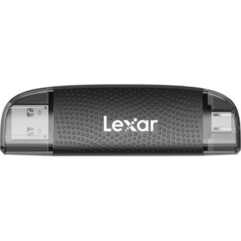 Lexar Четец за карти Lexar - Dual Slot, USB-A/C, microSD/SD, черен (LRW310X-BNBNG)