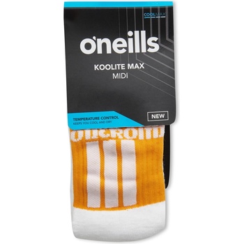 ONeills Юношески чорапи ONeills Antrim Home Sock Junior - Amber/White