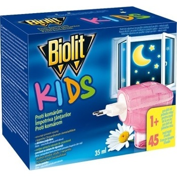 Biolit Kids Elektrický odpařovač proti komárům 35 ml