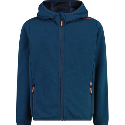CMP Детско поларено яке CMP Kid's Jacket Fix Hood Fleece jacket - Midnight / B. Blue - размер 116 (EU) (703-6921-0211)