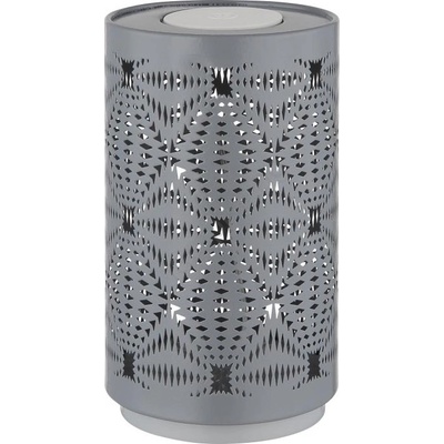 GLOBO 21018G - LED RGB настолна лампа AMIYAH LED/1W/5V 500 mAh сива (GL8217)