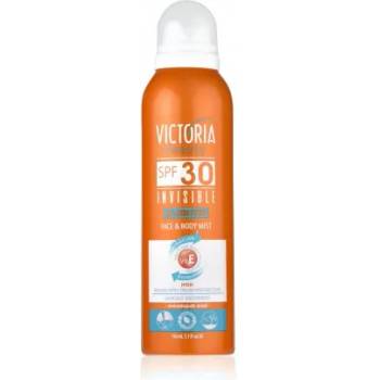 Victoria Beauty Invisible Face & Body Mist - Слънцезащитен спрей за лице и тяло SPF30, 150мл