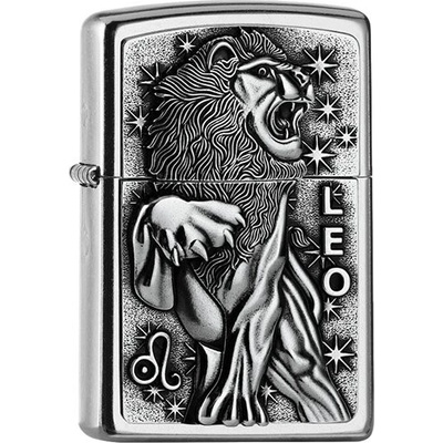Zippo Leo Zodiac Emblem 25545
