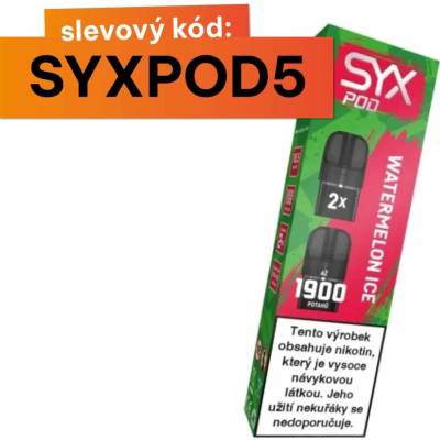 Syx Pod Watermelon Ice 16,5 mg 2x950 potáhnutí 1 ks