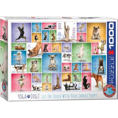 Eurographics Yoga Dogs 1000 dílků
