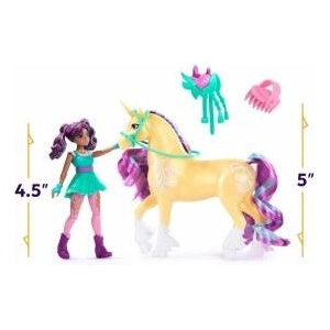 Spin Master Unicorn Academy - Ava and Unicorn Leaf Set