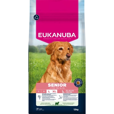 Eukanuba Premium Nutrition Senior Large & Giant Breed Lamb & Rice 2 x 12 kg