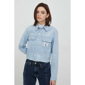 Calvin Klein Jeans Дънково яке Calvin Klein Jeans в синьо преходен модел J20J222872 (J20J222872)