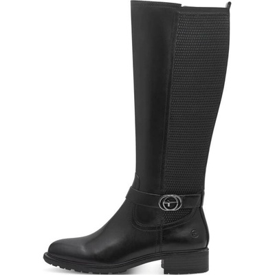 Tamaris kozačky XL lýtko streč 25619 černá, velikost 41 – Hledejceny.cz