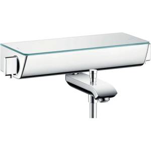 Hansgrohe Ecostat Select - Термостатен смесител за баня, бял/хром 13141400 (13141400)