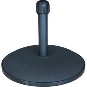 Mira-N Стойка за чадър 15kg КРЪГ ЧЕРНА (YTH15-B) (016637)
