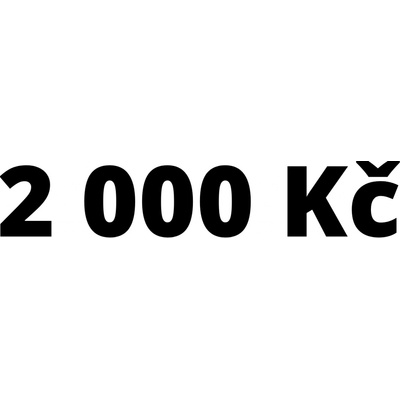 Shisharium Dárkový poukaz na 2000 Kč