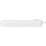 Maclean power strip, 3-outlet extension cord + 3xUSB, 110-240V AC 50/60Hz, 2.1A max 2500W, 1.5m, white, MCE394 W