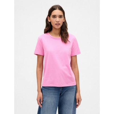 GAP Памучна тениска GAP GAP | Rozov | ЖЕНИ | XXS