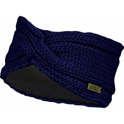P.A.C. Gizmena Cashmiere Headband Navy