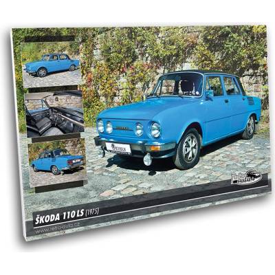 Obraz č. 37 - ŠKODA 110 LS (1975) 100 x 70 cm