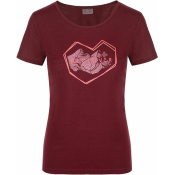 Kilpi Дамска outdoor тениска Kilpi GAROVE-W Тъмно червена Kilpi | Cherven | ЖЕНИ | 36