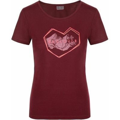 Kilpi Дамска outdoor тениска Kilpi GAROVE-W Тъмно червена Kilpi | Cherven | ЖЕНИ | 36