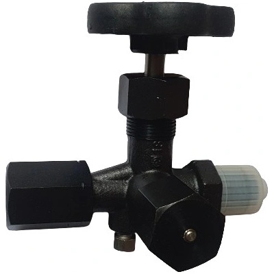 SUKU manometrový ventil 3-cestný G1/2" PN400 F/M/M 70152