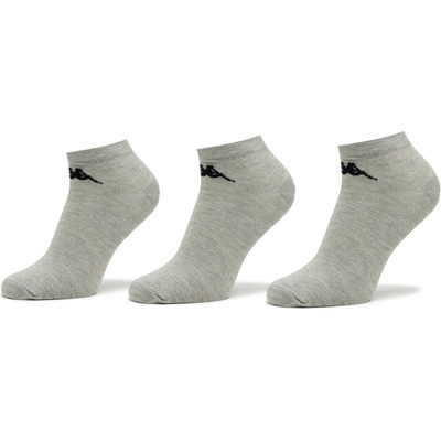 Kappa Комплект 3 чифта дълги чорапи мъжки Kappa 708068 Сив (708068)