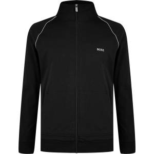 HUGO BOSS Поларено яке Boss Men's MixMatch Full Zipped Fleece Jacket - Black 001