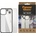 Panzer Гръб ClearCase PanzerGlass за Apple iPhone 14, Antibacterial - Черна рамка