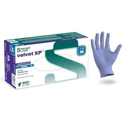 Harps Sempermed Velvet XP nitril 200 ks