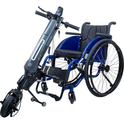 inSPORTline Jakesully Mechanický skládací invalidní vozík odlehčený s pohonem Oppatia