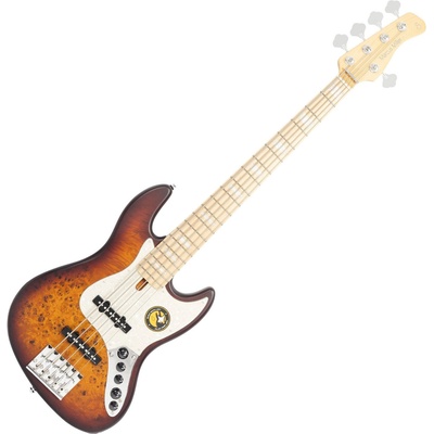 SIRE Marcus Miller V7 Ash Reissue 5 Tobacco Sunburst Satin 5-струнна бас китара