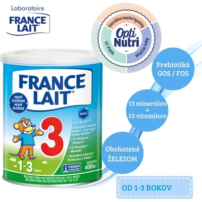 France Lait 2 3 x 400 g