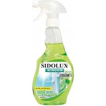 Sidolux Window Lemon čistič okien s nanočasticami 500 ml