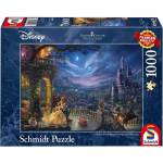 Schmidt Spiele Пъзел Schmidt от 1000 части - Красавицата и Звяра, Томас Кинкейд (59484)