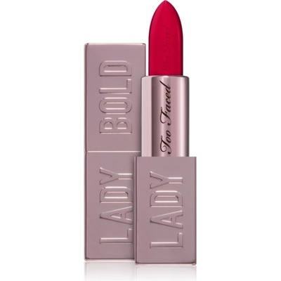 Too Faced Lady Bold Cream Lipstick krémová rtěnka pro dlouhotrvající efekt Hopelessly Devoted 3,3 g