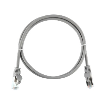 NIKOMAX Patch кабел S/FTP CAT6a LSOH, серия Essential, 15 м, сив NMC-PC4SA55B-ES-150-C-GY (NMC-PC4SA55B-ES-150-C-GY)